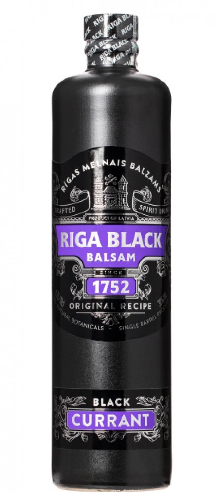 Riga Schwarzer Balsam Johannisbeere 30% 0,5 l (ohne Flasche)