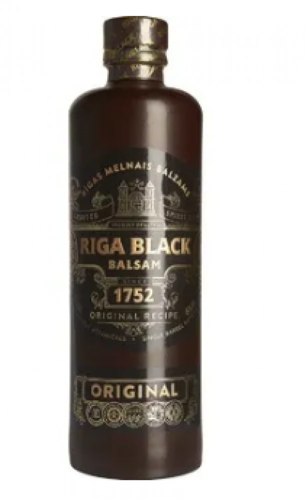 Rigaer Schwarzer Balsam Original 45% 0,5 l (bloße Flasche)