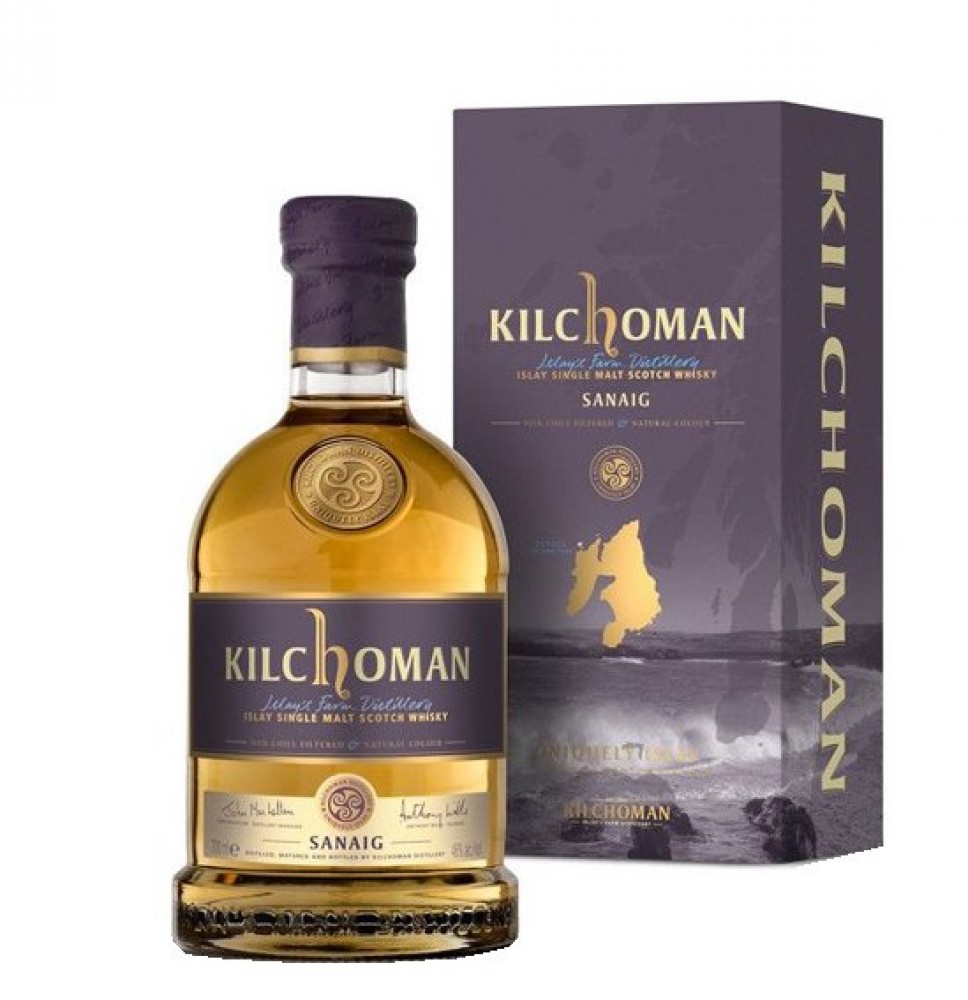 Kilchoman Sanaig 46% 0,7 l (Karton)