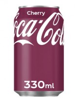 Coca Cola Cherry 330 ml plech 