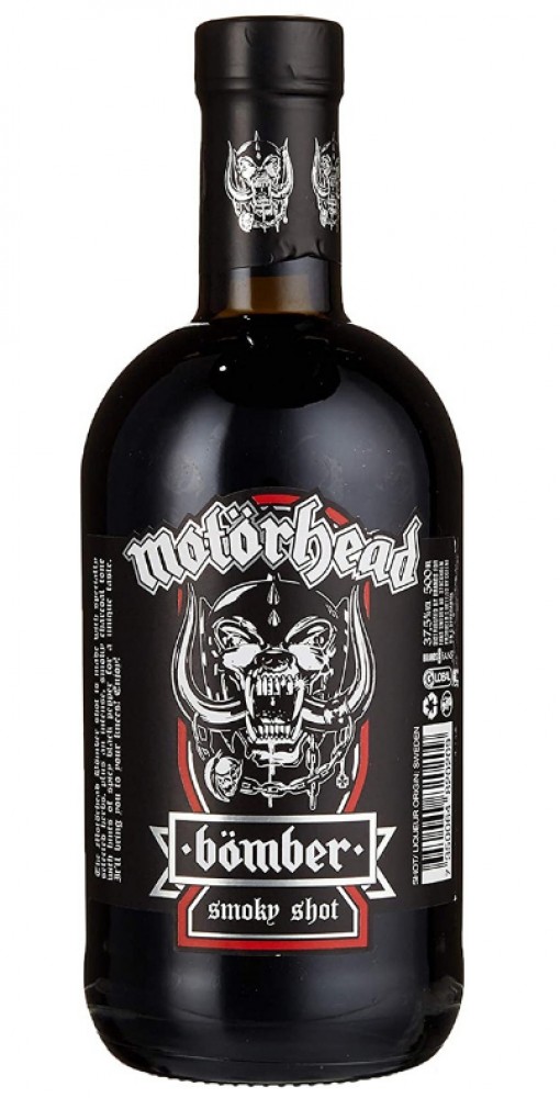 Motorhead Bömber Smoky Shot 37,5% 0,5 l (bloße Flasche)