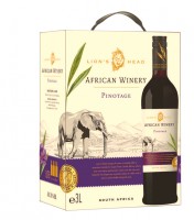 African Winery Pinotage 13% 3 l (Karton) 