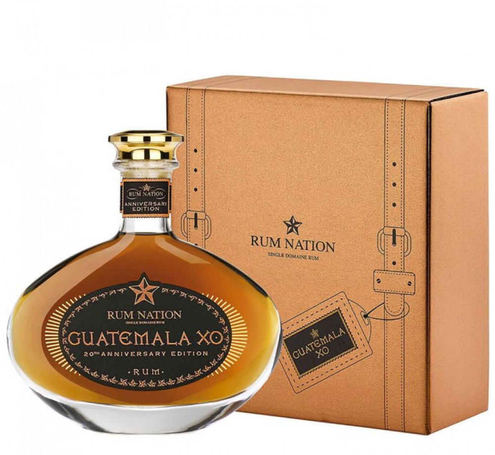 Rum Nation Guatemala XO 20th  40% 0,7 l  (karton)