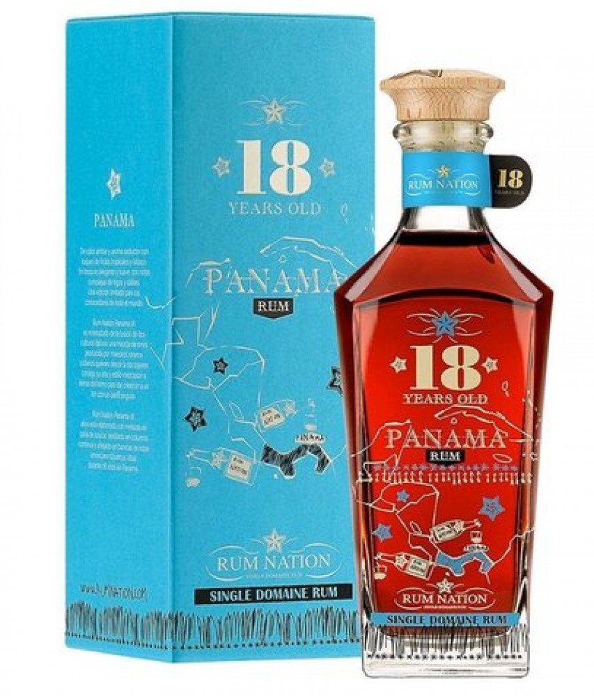 Nation Panama 18y 40% 0,7 l (karton)