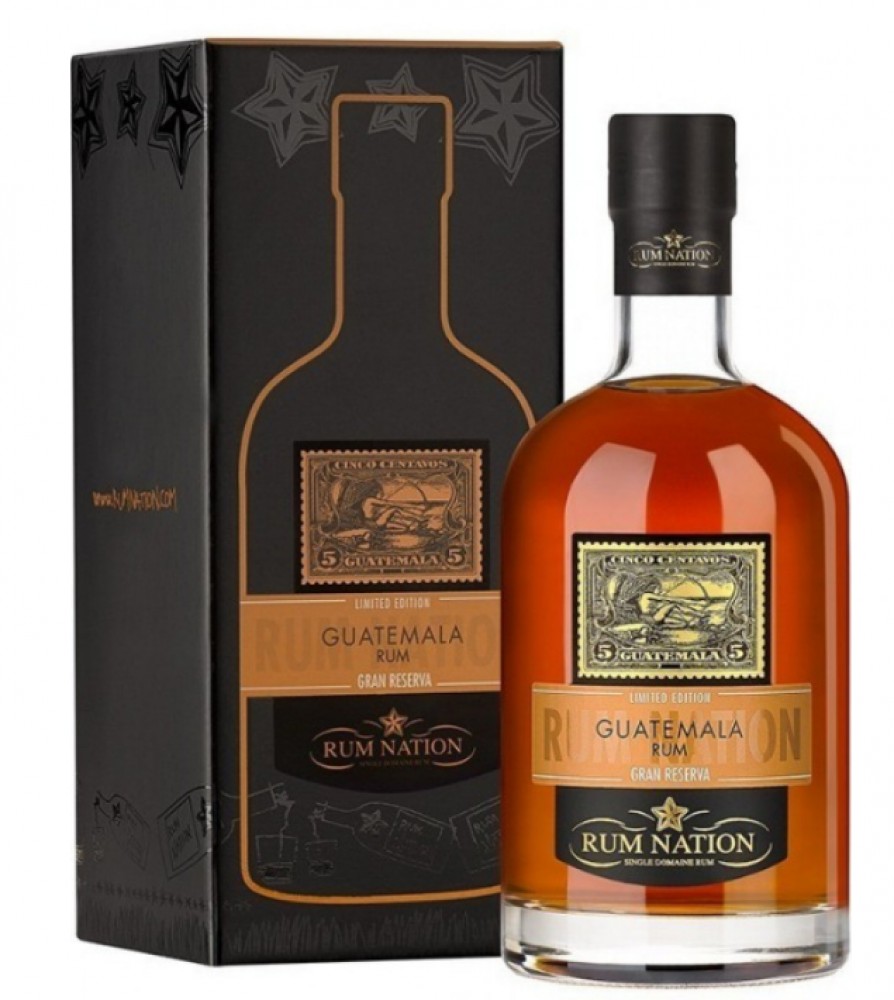 Rum Nation Guatemala Gran Reserva 40%  0,7 l (karton)