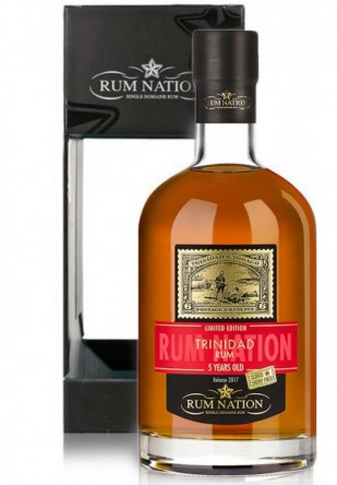 Rum Nation Trinidad 5y 46% 0,7 l (Karton)