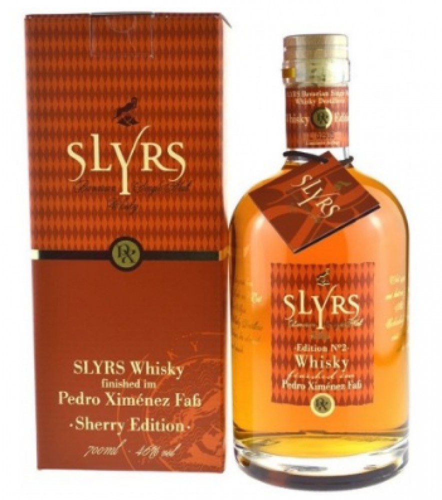 Slyrs Perdo Ximénez 46% 0,7 l (Karton)