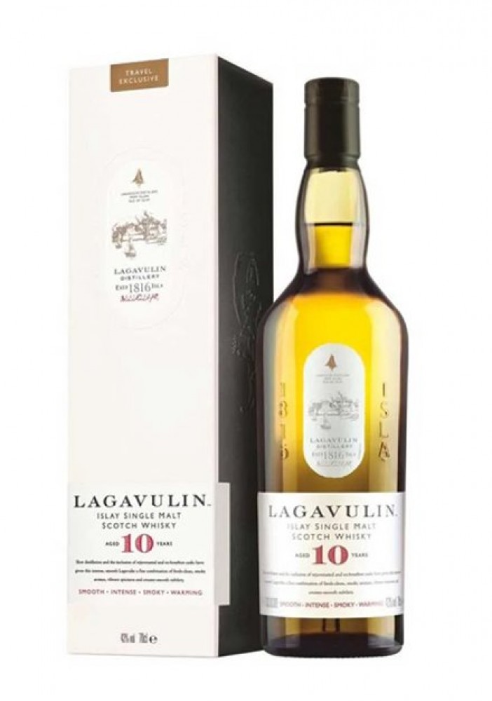Lagavulin 10Y 43% 0,7 l (Karton)