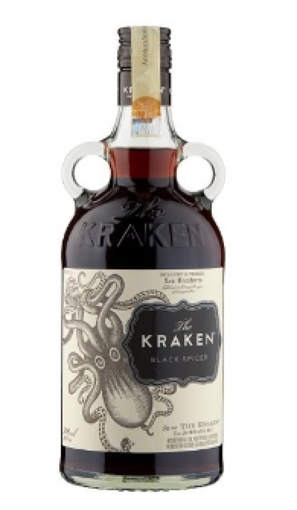 Kraken Black Spiced 40% 1 l (bloße Flasche)