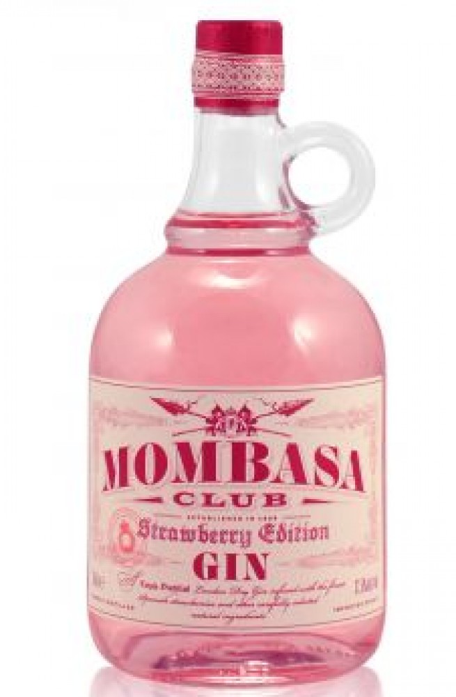Gin Mombasa Erdbeere 37,5% 0,7 l (bloße Flasche)