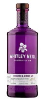 Whitley Neill Rhabarber & Ingwer Gin 43% 1l (bloße Flasche) 