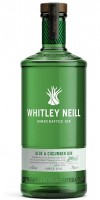 Gin Whitley Neill Aloe & Gurke 43% 1L (bloße Flasche) 