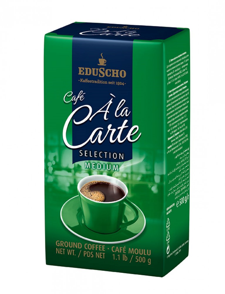 Eduscho á la Carte Selection Kaffee mittel gemahlen 500 g