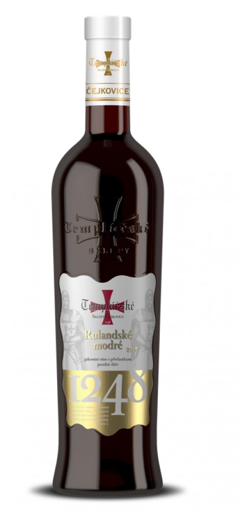 Templářské Sklepy Rulandské Modré 0,75L 11,5% (holá lahev)