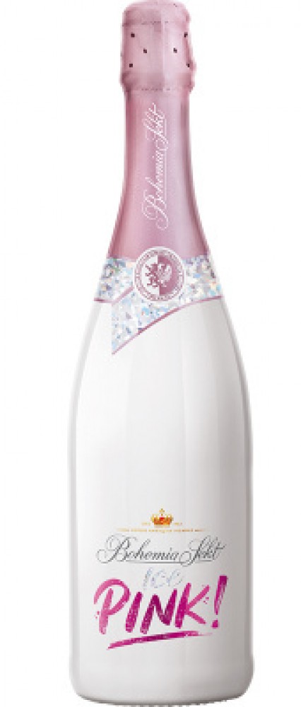 Bohemia Sekt Ice Pink 11% 0,75 l (bloße Flasche)