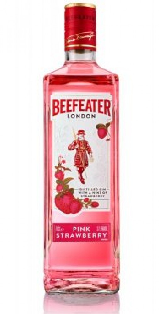 Beefeater Pink Gin Strawberry 37,5% 1 l (bloße Flasche)