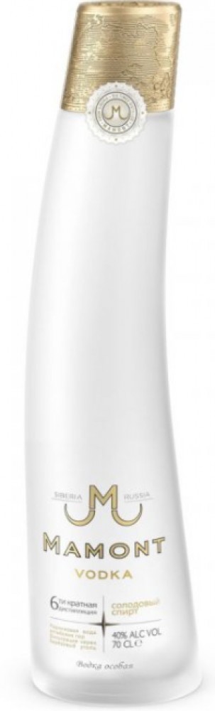 Mamont Wodka 40% 0,7 l (bloße Flasche)