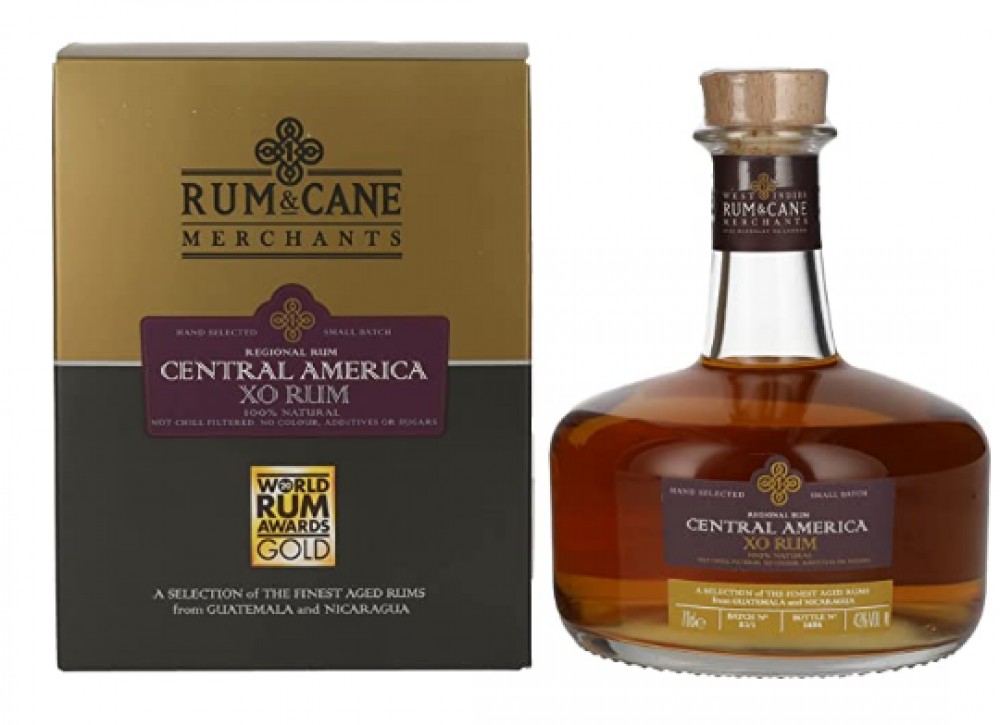 Rum & Zuckerrohr Mittelamerika XO 43% 0,7L (Karton)