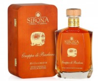 Sibona Riserva Speciale Grappa 44% 0,7 l (dřevěný box) 