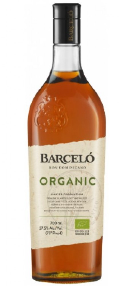 Barcelo Organic rum  37,5% 0,7 l (holá láhev)