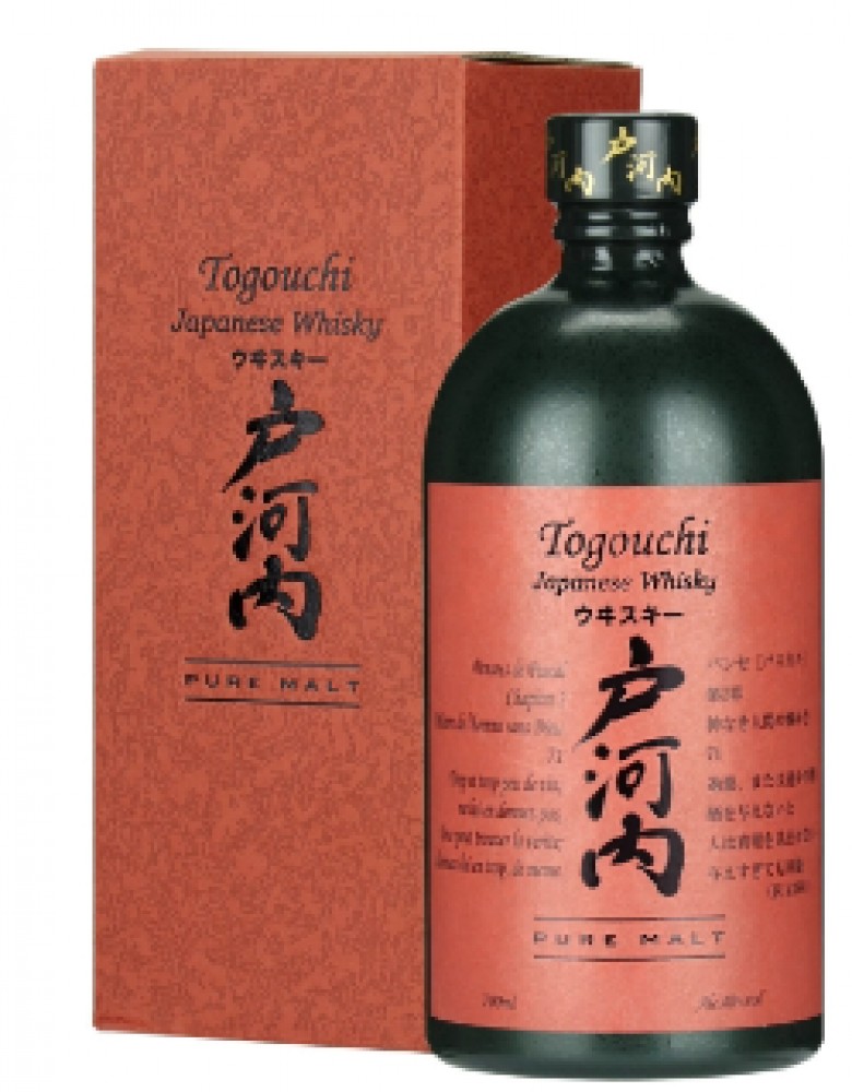 Togouchi Japanischer Whisky Pure Malt 40% 0,7 l (Karton)