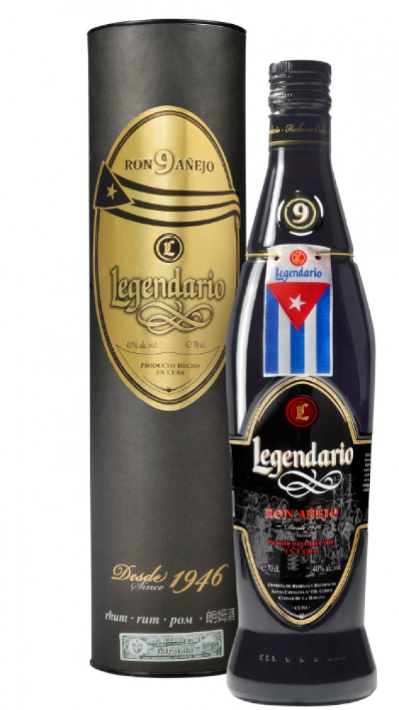 Legendario Ron Anejo 9y 40% 0,7 l (karton)