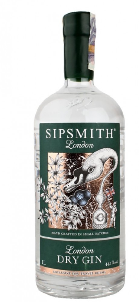 Sipsmith  44,1% 1 l (holá láhev)