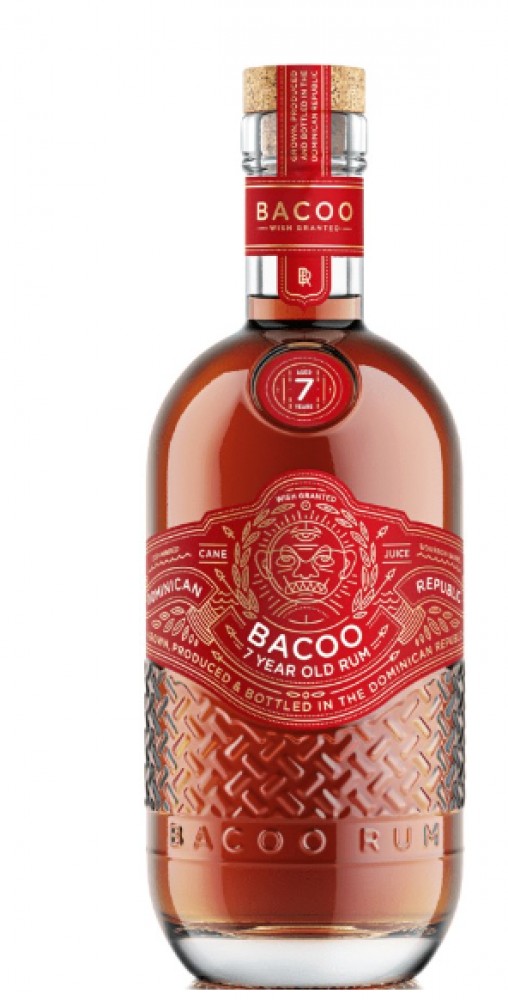 Bacoo 7Y Old Rum 40% 0,7 l (bloße Flasche)