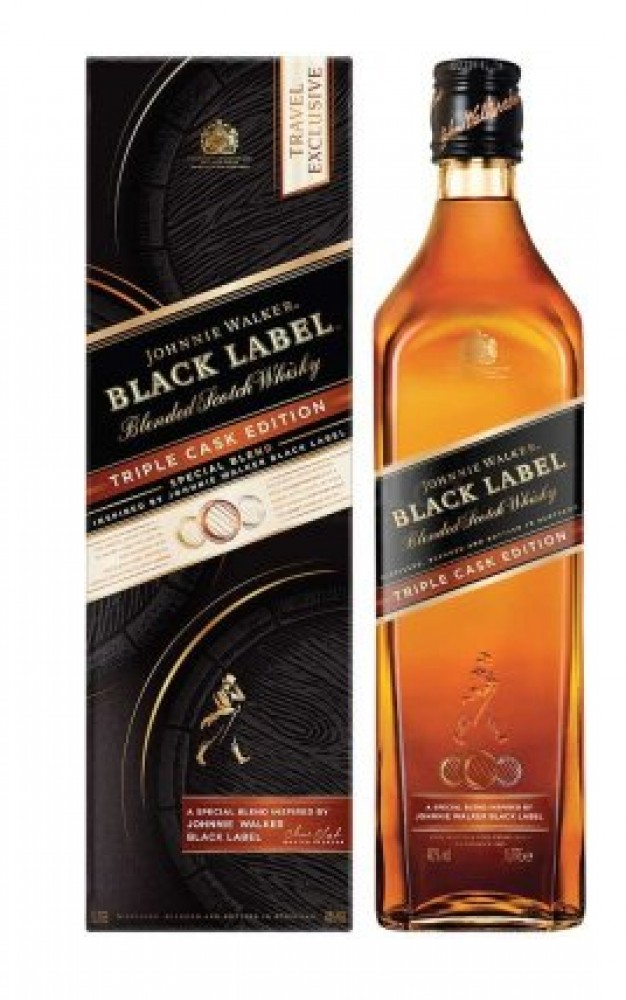Johnnie Walker Black Label Triple Cask Edition 40% 1 l (karton)