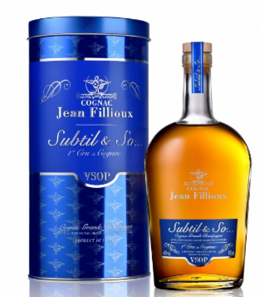 Jean Fillioux Subtil & So VSOP 40% 0,7 l (Dose)
