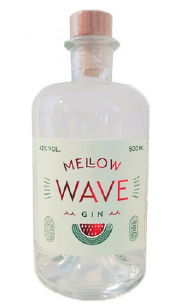 Mellow Wave Gin 42% 0,5 l (bloße Flasche)