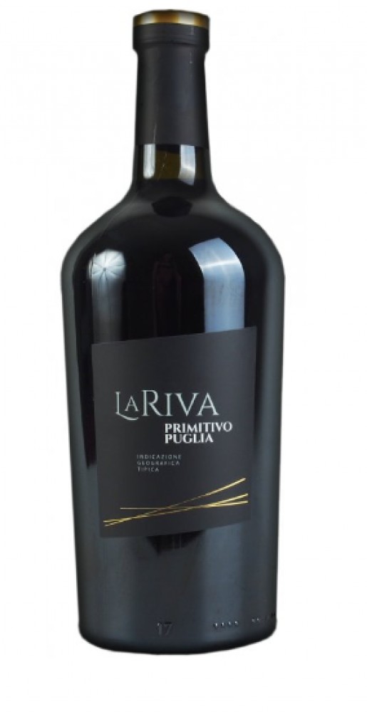 La Riva Primitivo Apulien 14% 0,75 l (einfache Flasche)