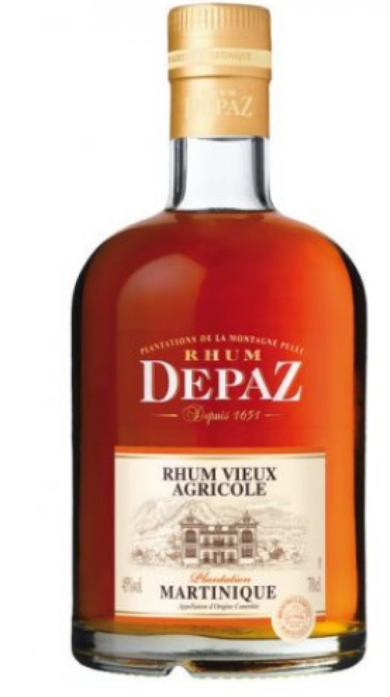Depaz Vieux Agricole VS 45% 0,7 l (bloße Flasche)
