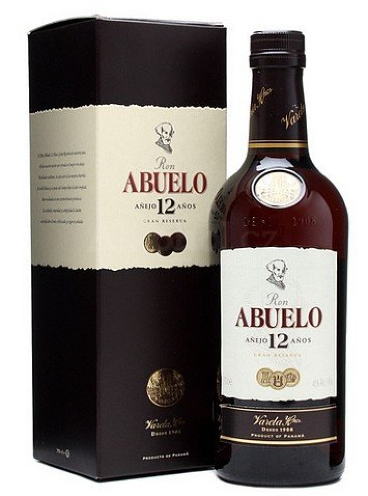 Ron Abuelo 12Y 40% 0,7 l (Karton)