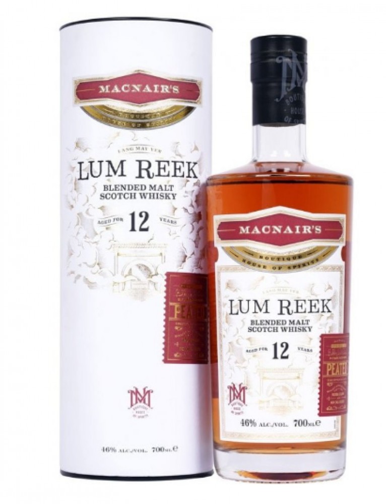 MacNair's Lum Reek Peated 12Y 46% 0,7 l (Rohr)