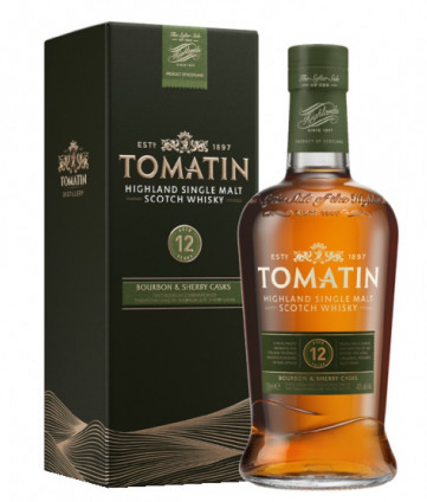 Tomatin 12Y 43% 0,7 l (Karton)