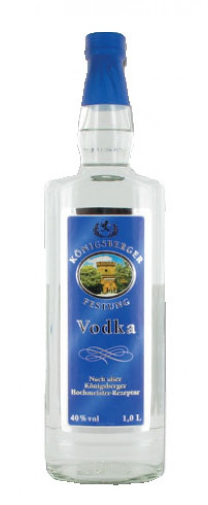 Königsberger Festung Vodka 40% 1 l (holá láhev)