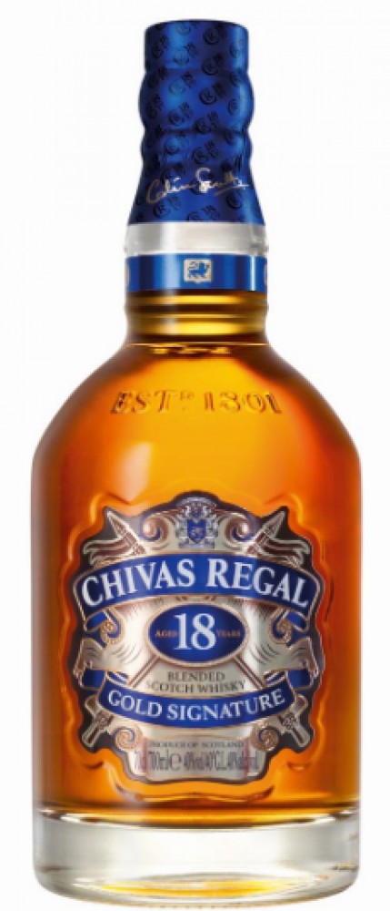 Chivas Regal 18y 40% 1 l (bloße Flasche)