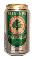 Eichbaum Pilsener 4,8%  0,33 l plech 