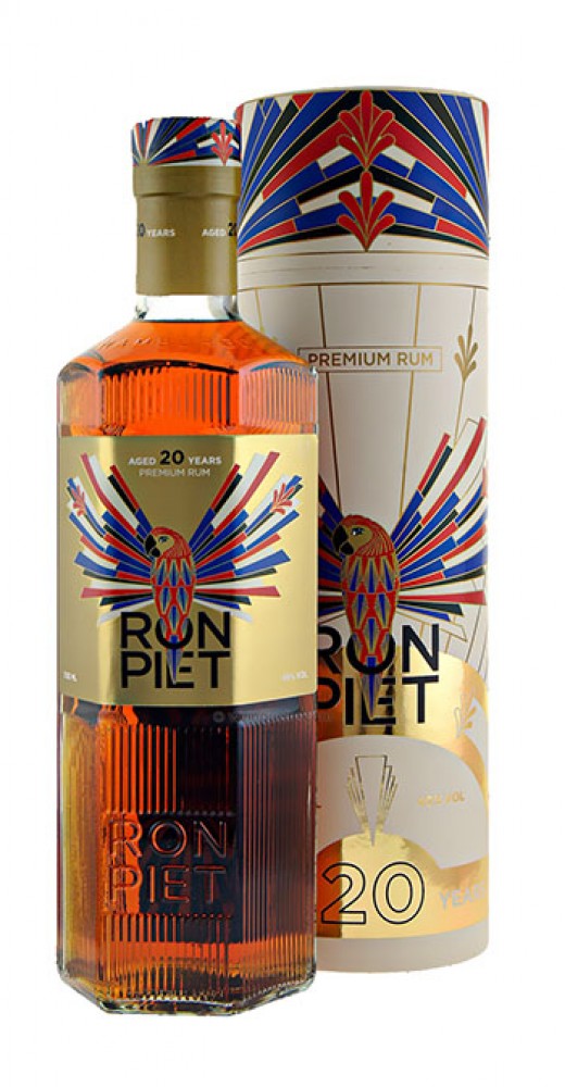 Ron Piet Premium Rum XO 20Y 40% 0,7 l (Tube)