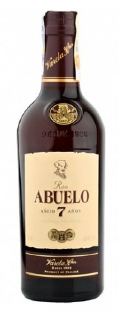 Ron Abuelo 7Y 40% 0,7 l (bloße Flasche)