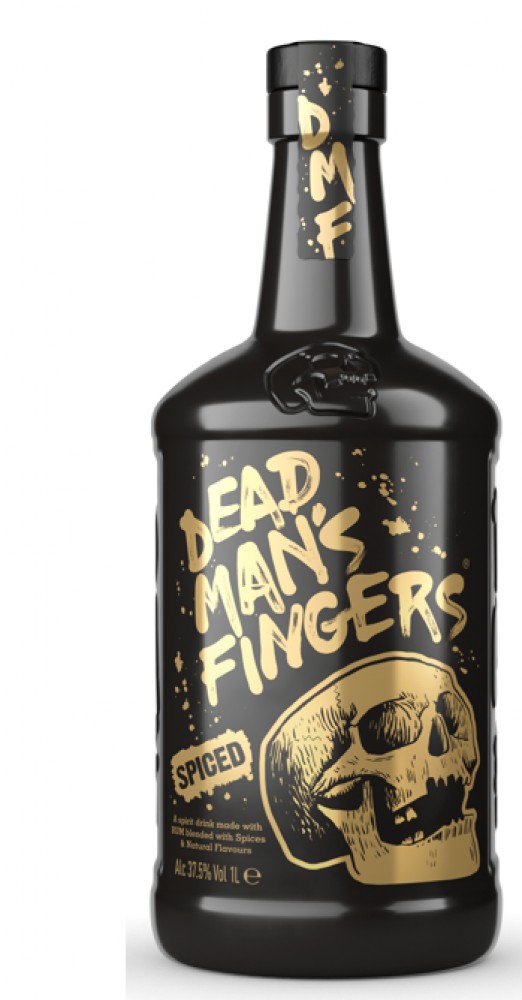 Dead Mans Fingers Spiced Rum 37,5% 1 l (holá láhev)
