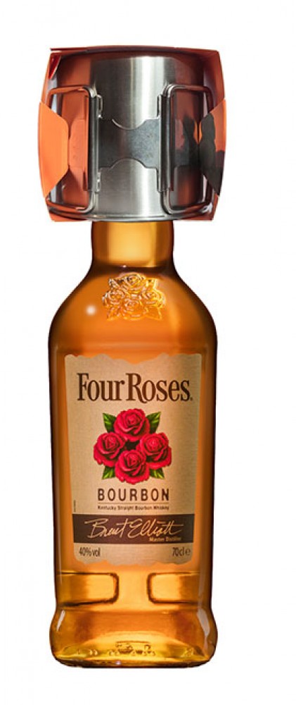 Four Roses 40% 0,7 l+ Blechdose (bloße Flasche)