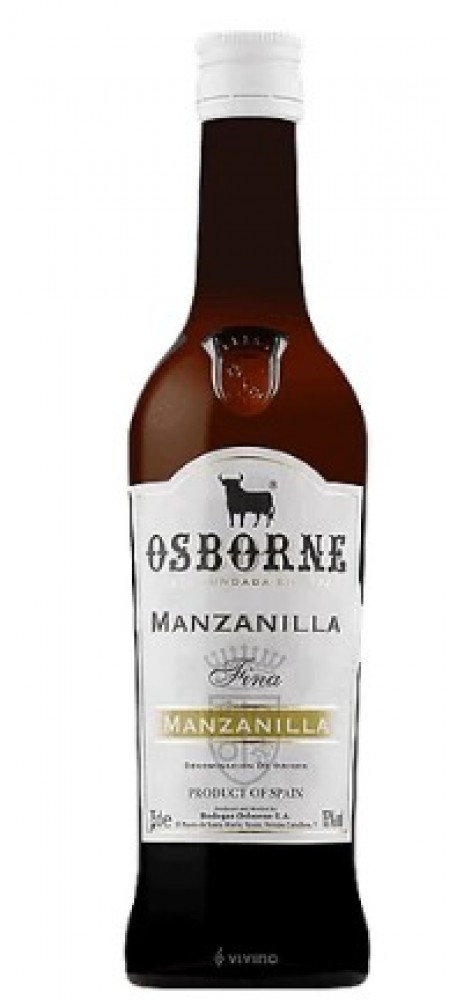 Osborne Manzanilla 15% 0,75 l (bloße Flasche)