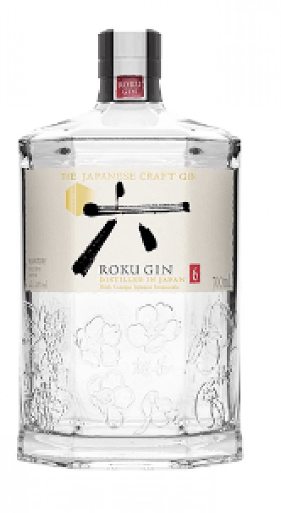 Roku Japanischer Gin 43% 1 l (bloße Flasche)