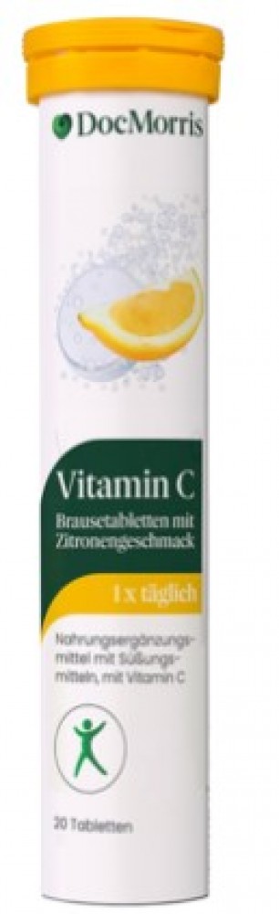 Doc Morris Vitamin C Zitronengeschmack 20 Stück 80 g