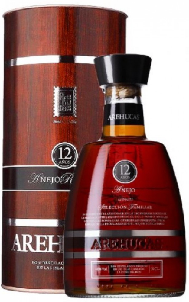 Arehucas 12Y 40% 0,7 l (Rohr)