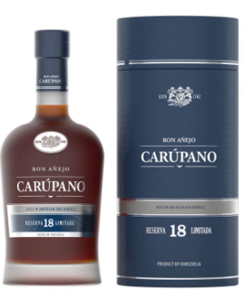 Ron Aňejo Carúpano 18Y Reserva Limitada 40% 0,7 l (tuba)