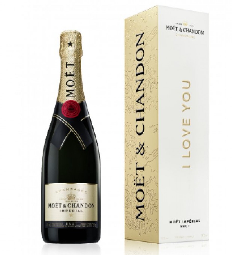 Moët & Chandon Imperial I Love You 12% 0,75 l (karton)