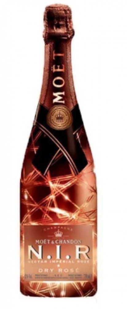 Moët & Chandon N.I.R. Rosé Dry 12% 0,75 l (holá láhev)